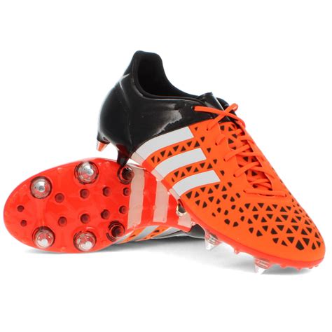 voetbalschoenen adidas ace sg|adidas Ace 15.1 Leather SG Core Black/White/Solar Yellow.